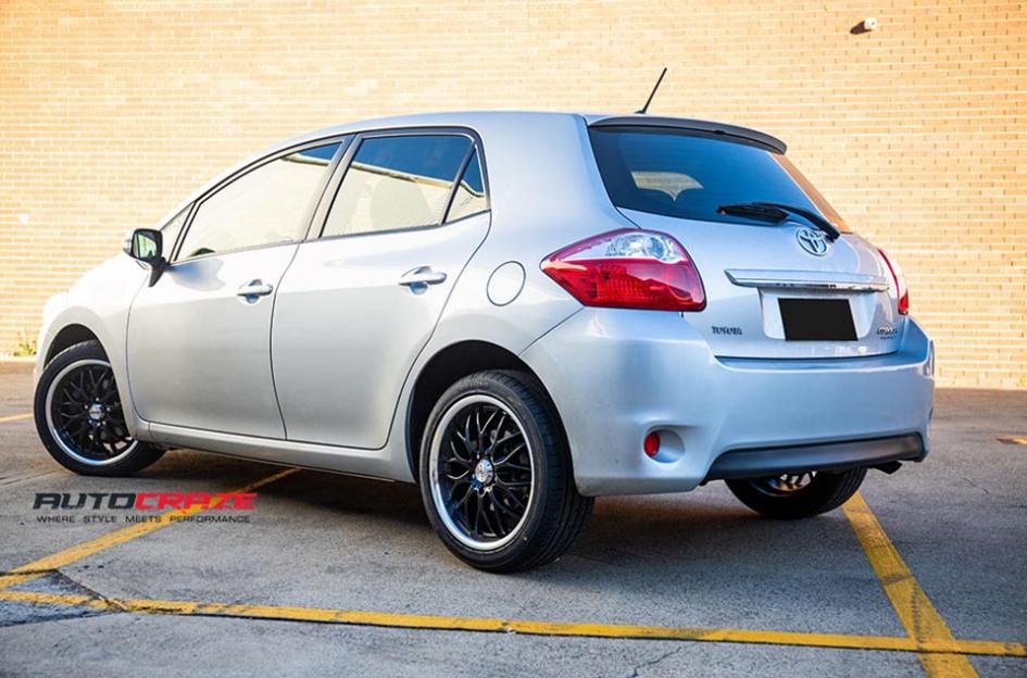 TOYOTA COROLLA CHEETAH SPORTS BLACK SUEDE